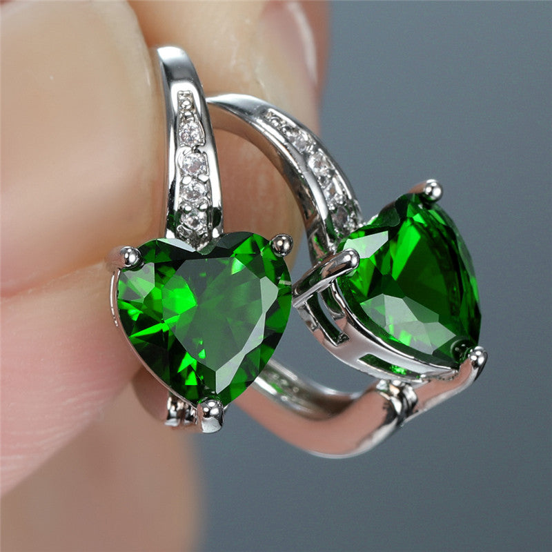 Lunara Greystelle Earrings | White Gold
