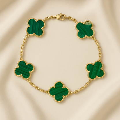 Clover Bracelet Green