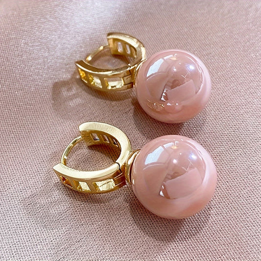 Blushing Pearl Earrings